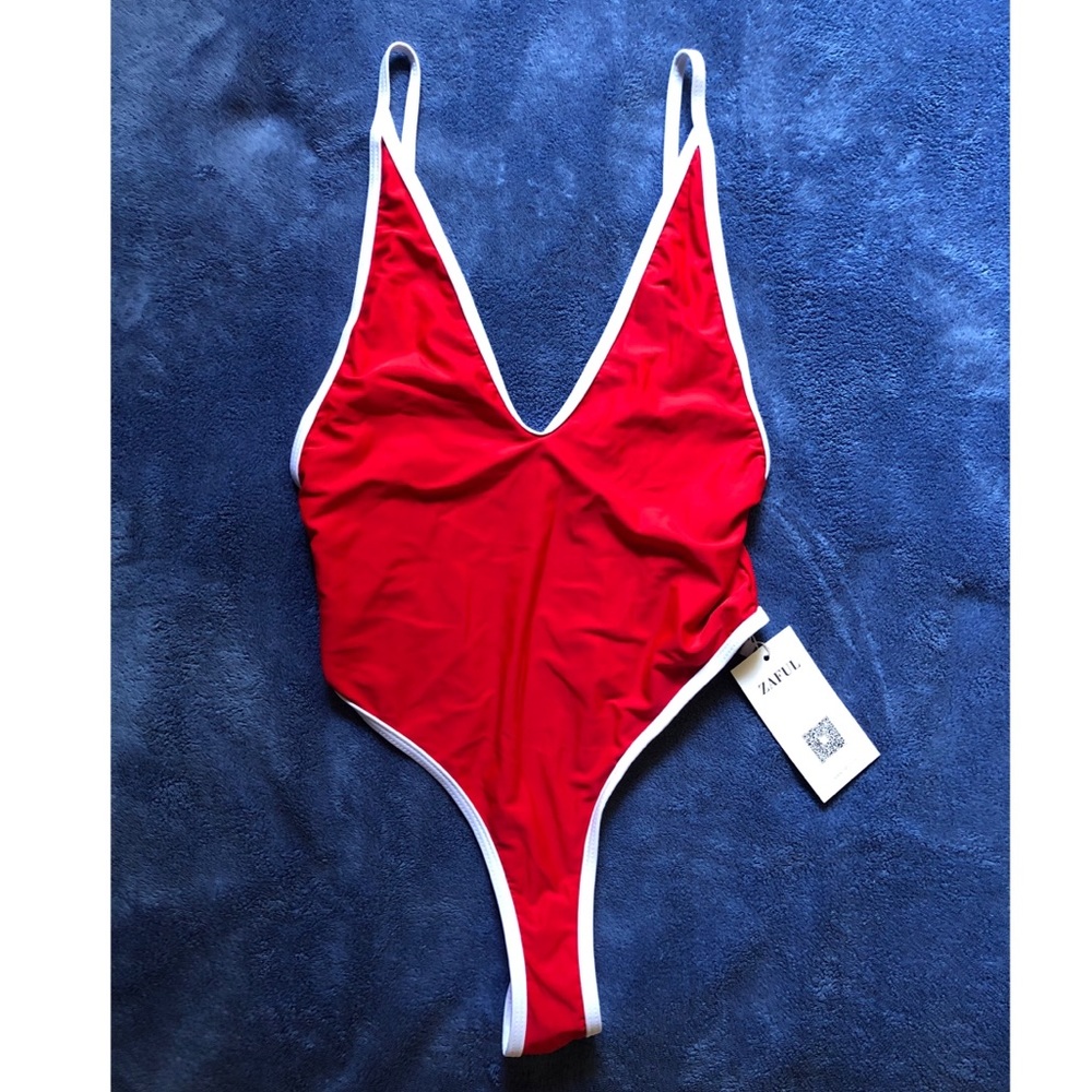 Once piece thong swimwear